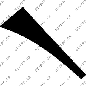 Wheel, Front Splash Left 2013-2015 Mazda CX-5 15-13 4D SUV PPF