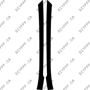 A Pillar 2012-2013 Audi A3 13-12 4D HB PPF