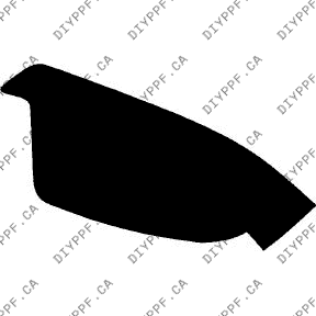 Mirror, Right 2012-2013 Audi A3 13-12 4D HB PPF