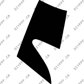 Fender, Left 2013-2015 Acura RDX 15-13 4D SUV PPF