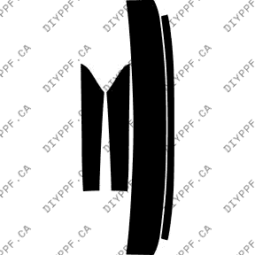 Roof & A Pillar 2012-2015 Mini Coupe/Roadster w/ JCW Aero Package 15-12 2D Cpe PPF