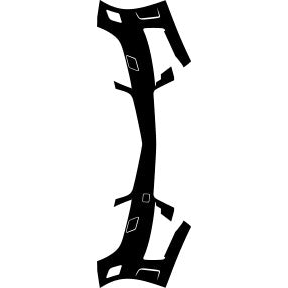 Bumper 2012-2014 Mercedes-Benz C63 w/ washers 14-12 4D Sdn PPF