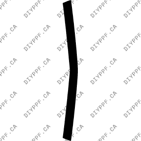 Bumper, Bottom 2012-2014 Mercedes-Benz C63 14-12 4D Sdn PPF