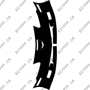 Front Bumper 2005-2013 Chevrolet Corvette Grand Sport 13-05 2D Cpe PPF