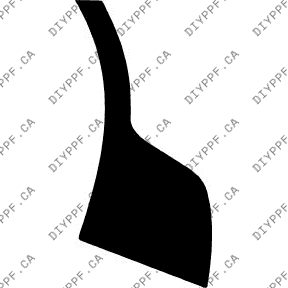 Wheel, Rear Splash Left 2013-2016 Dodge Dart 16-13 4D Sdn PPF