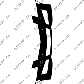 Front Bumper, Sensors 2013-2014 Cadillac ATS 14-13 4D Sdn PPF