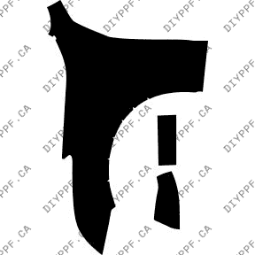 Fenders/Mirrors Full, Left 2013-2014 Cadillac ATS 14-13 4D Sdn PPF