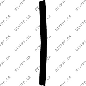 Bumper, Bottom 2012-2015 Mercedes-Benz C63 15-12 2D Cpe PPF