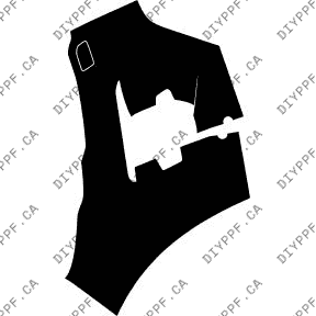 Bumper, Right 2012-2013 Land Rover Range Rover Evoque Dynamic 13-12 2D Cpe PPF