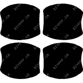 Door Handles 2013-2016 Ford Escape 16-13 4D SUV PPF