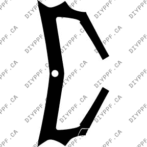 Bumper, Top 2013-2016 Mercedes-Benz SL w/ washers 16-13 2D Conv PPF