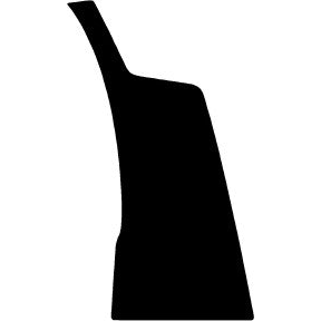 Wheel, Rear Splash Left 2013-2016 Mercedes-Benz SL w/ washers 16-13 2D Conv PPF