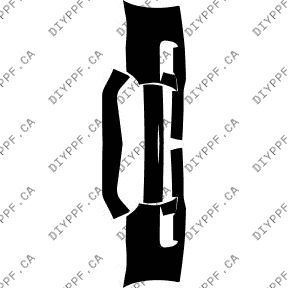 Front Bumper 2012-2014 Dodge Charger SRT8 14-12 4D Sdn PPF