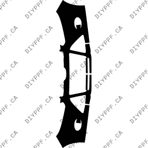 Bumper 2012-2014 Ford Focus w/ side markers 14-12 4D Sdn PPF