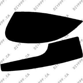 Mirror, Left 2012-2014 Ford Focus w/ side markers 14-12 4D Sdn PPF