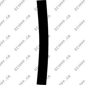 Roof 2012-2014 Ford Focus w/ side markers 14-12 4D Sdn PPF