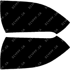 Mirrors 2012-2015 KIA Rio 5 LX/EX 15-12 4D HB PPF