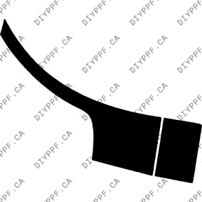 Wheel, Front Splash Right 2012-2016 Porsche 991/911 w/ power folding mirrors 16-12 2D Cpe PPF