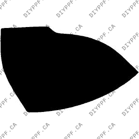 Mirror, Right 2012-2015 KIA Rio 5 EX w/ convenience package 15-12 4D HB PPF