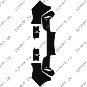 Bumper, Back Full w/ 2 sensors 2024-2024 BMW X2 xDrive28i 24-24 4D SUV PPF