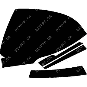 Mirror, Left 2012-2015 Jaguar XF 15-12 4D Sdn PPF