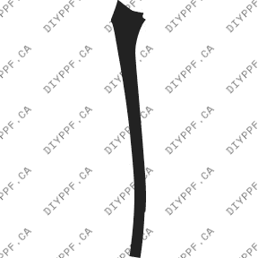 Door, A Pillar Left 2012-2015 Jaguar XF 15-12 4D Sdn PPF