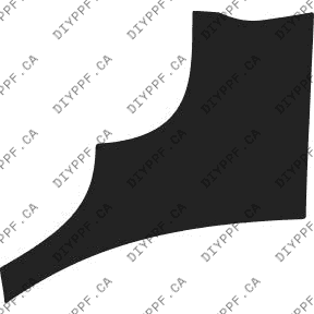 Wheel, Front Splash Left 2012-2015 Jaguar XF 15-12 4D Sdn PPF