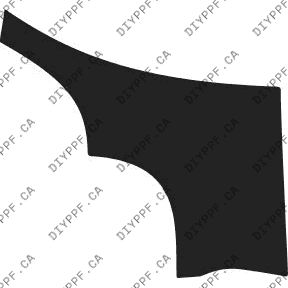 Wheel, Front Splash Right 2012-2015 Jaguar XF 15-12 4D Sdn PPF