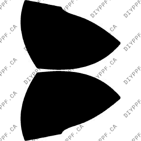 Mirrors 2012-2015 Jaguar XKR w/ washers 15-12 2D Cpe PPF