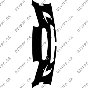 Front Bumper, Sensors 2012-2015 Jaguar XKR 15-12 2D Cpe PPF