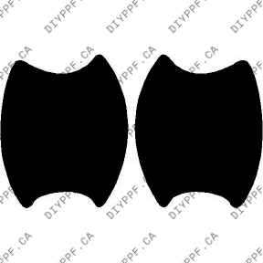 Door Handles 2012-2015 Jaguar XKR 15-12 2D Cpe PPF