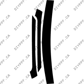 Roof & A Pillar 2012-2015 Jaguar XKR 15-12 2D Cpe PPF