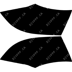 Fenders L & R 2015-2019 Cadillac ATS 19-15 2D Cpe PPF