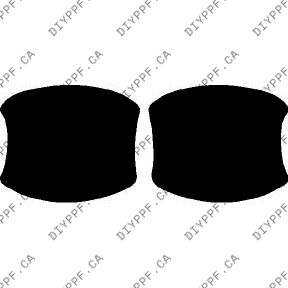 Door Handles 2015-2019 Cadillac ATS 19-15 2D Cpe PPF