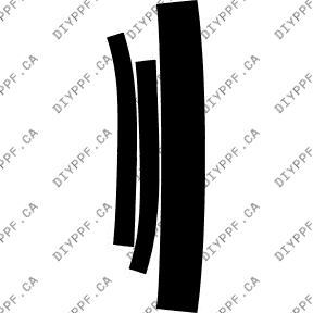 Roof & A Pillar 2015-2019 Cadillac ATS 19-15 2D Cpe PPF