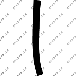 Door, A Pillar Right 2015-2019 Cadillac ATS 19-15 2D Cpe PPF