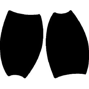 Door Handles 2013-2017 Maserati GranTurismo MC w/ washers 17-13 2D Conv PPF