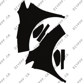 Fenders/Mirrors Full, Left & Right 2018-2021 Mitsubishi Eclipse Cross 21-18 4D SUV PPF