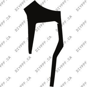 Bumper, Left 2018-2021 Mitsubishi Eclipse Cross 21-18 4D SUV PPF