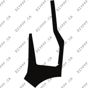 Bumper, Right 2018-2021 Mitsubishi Eclipse Cross 21-18 4D SUV PPF