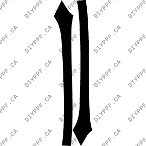 A Pillar 2012-2013 Buick Regal 13-12 4D Sdn PPF