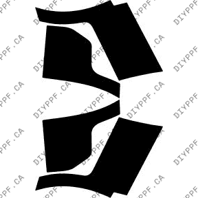 Splash 2013-2014 Ford Mustang GT 14-13 2D Cpe PPF