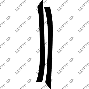 A Pillar 2013-2014 Ford Mustang GT 14-13 2D Cpe PPF