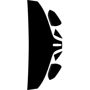 Hood/Fender/Mirrors 2013-2016 Lincoln MKS 16-13 4D Sdn PPF