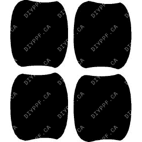 Door Handles 2013-2016 Lincoln MKS 16-13 4D Sdn PPF