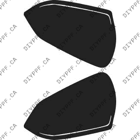Mirrors 2013-2016 Lincoln MKS 16-13 4D Sdn PPF