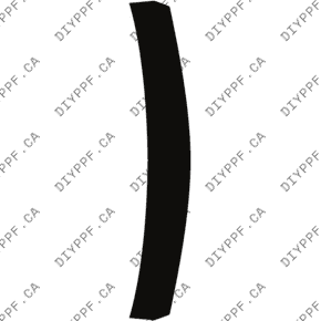 Bumper, Back 2013-2016 Lincoln MKS 16-13 4D Sdn PPF