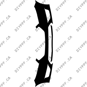 Front Bumper 2013-2019 Ford Taurus 19-13 4D Sdn PPF