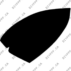 Mirror, Right 2013-2019 Ford Taurus 19-13 4D Sdn PPF