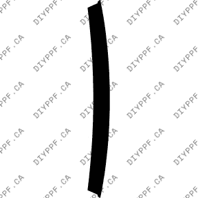 Bumper, Middle Center 2012-2013 Volvo C30 R-Design 13-12 2D Cpe PPF